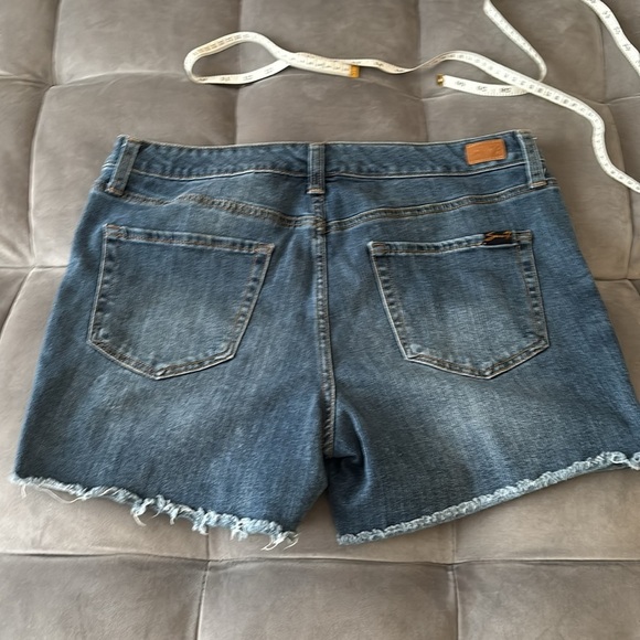 Seven 7 Weekend Short Denim Blue Shorts size 12 - Picture 6 of 6